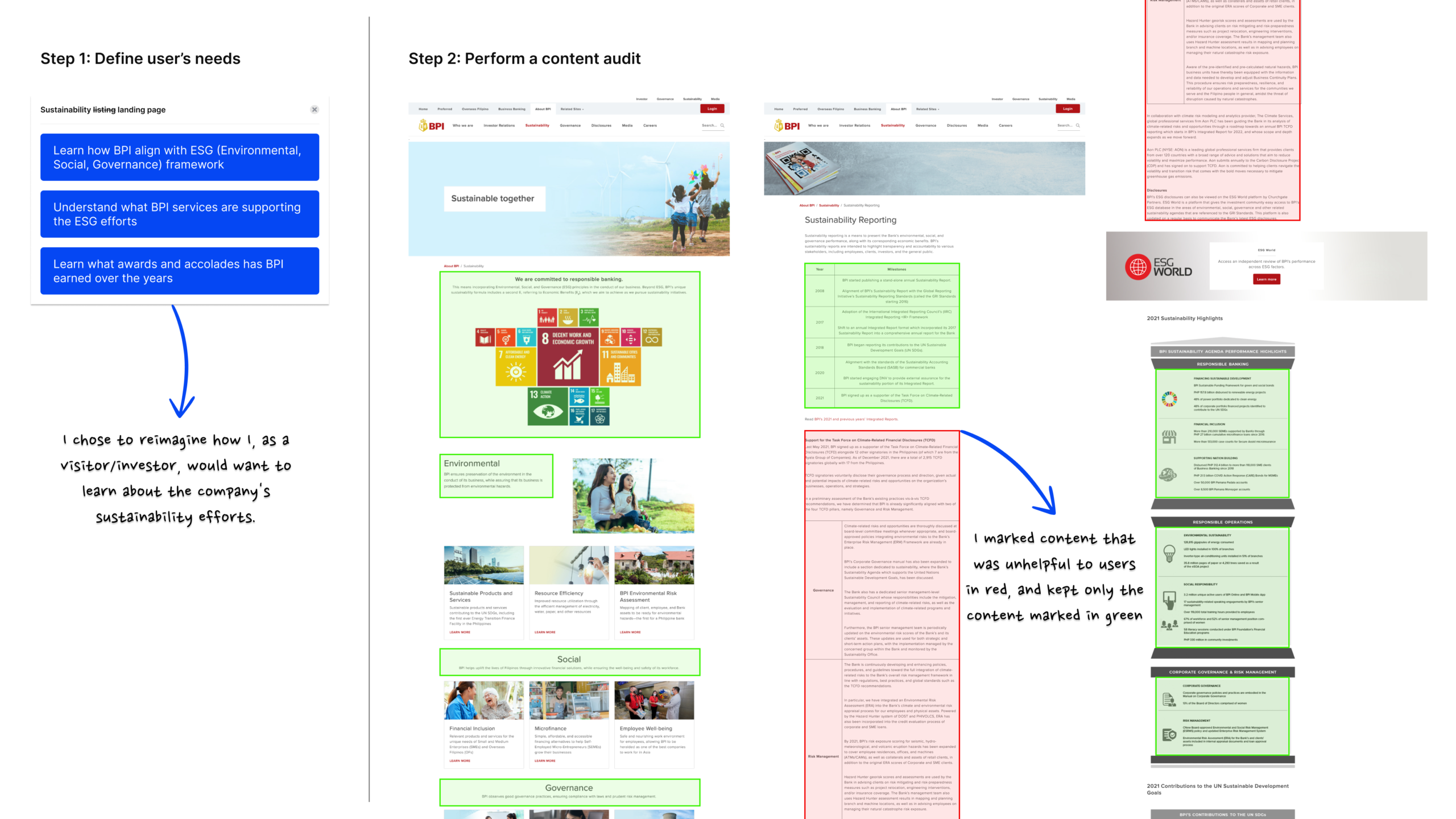 Sustainability page_step 1